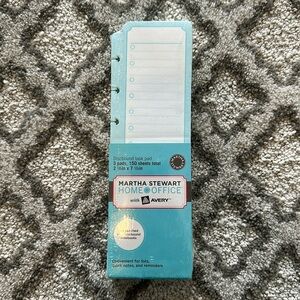 NEW Martha Stewart - Discbound task pad